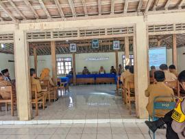 Rakor Persiapan Pilihan Lurah Kalurahan Hargosari Bersama Panewu